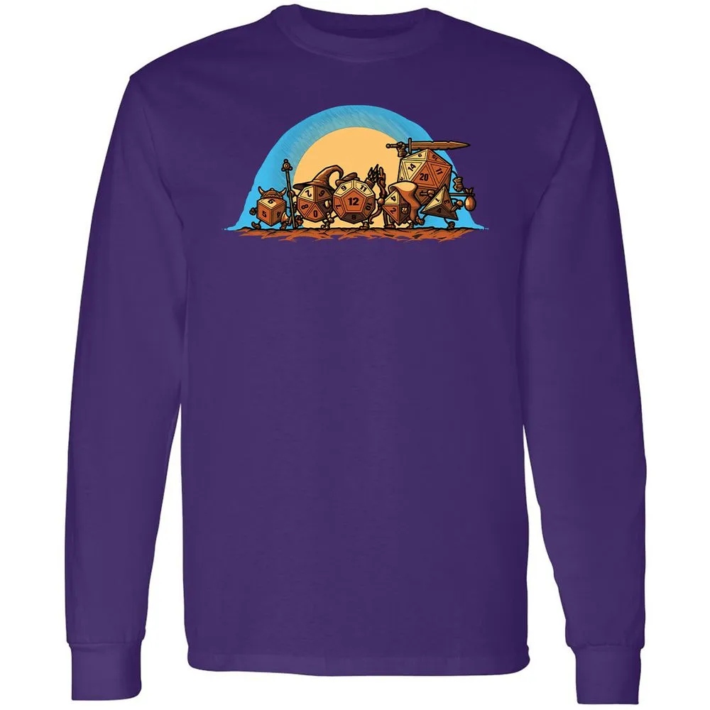 Long Sleeve T-Shirt - GKXTMGN8 - Purple - 13