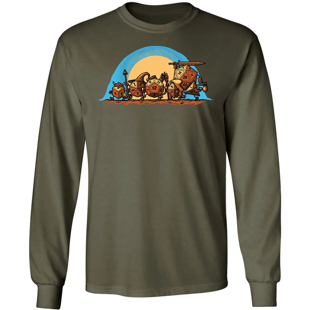Long Sleeve T-Shirt - GKXTMGN8 - Military Green - 16