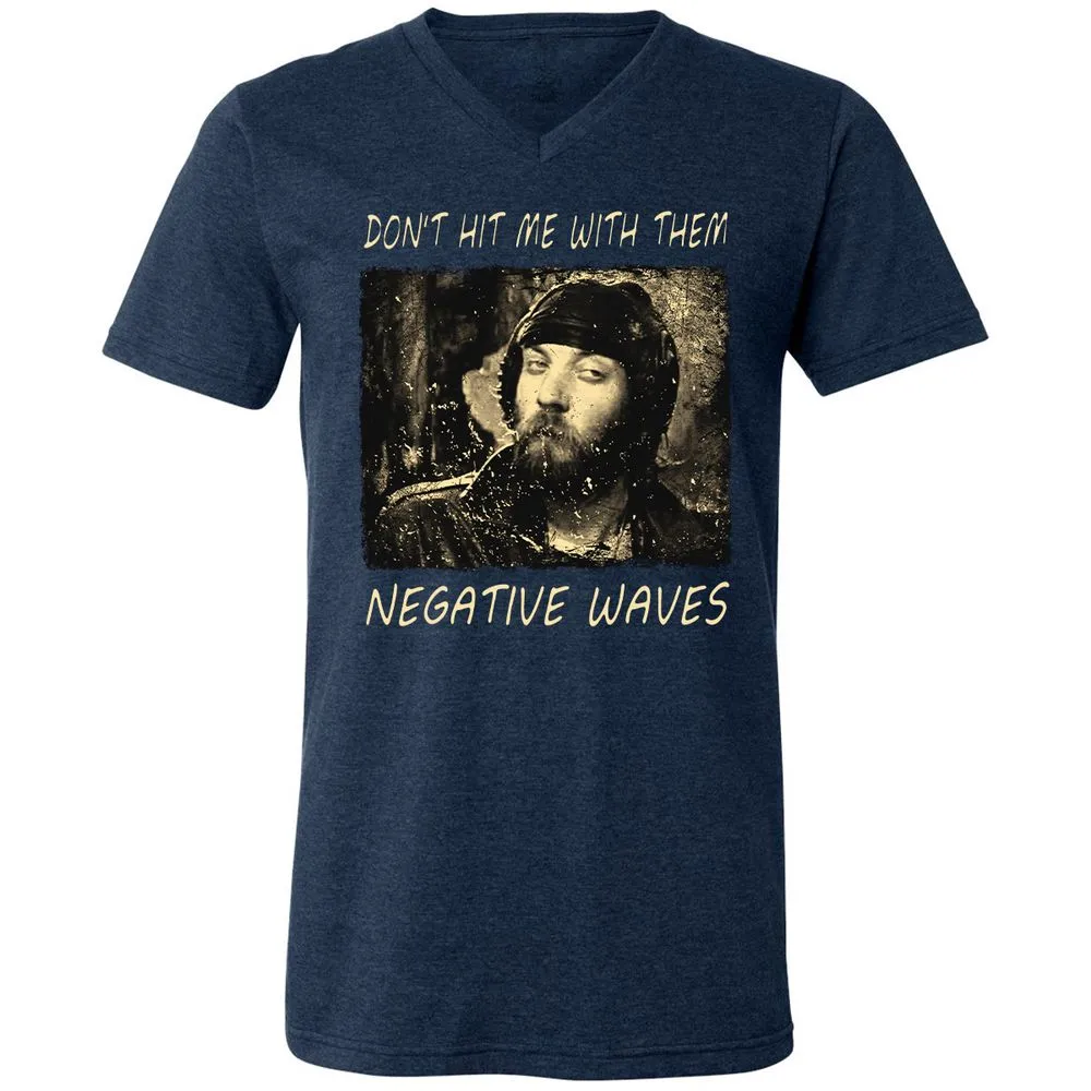 Don't hit me with them negative waves - Heather Navy - 15