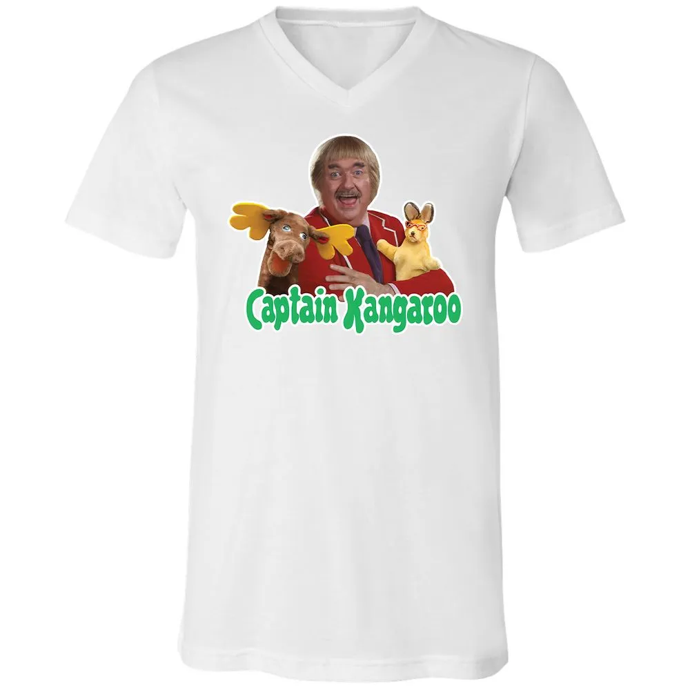 Unisex V-Neck T-Shirt - SWAHNDYF - White - 5