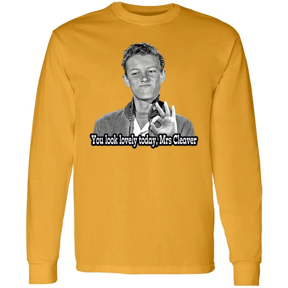 Long Sleeve T-Shirt - 9HQT5XKH - Gold - 9