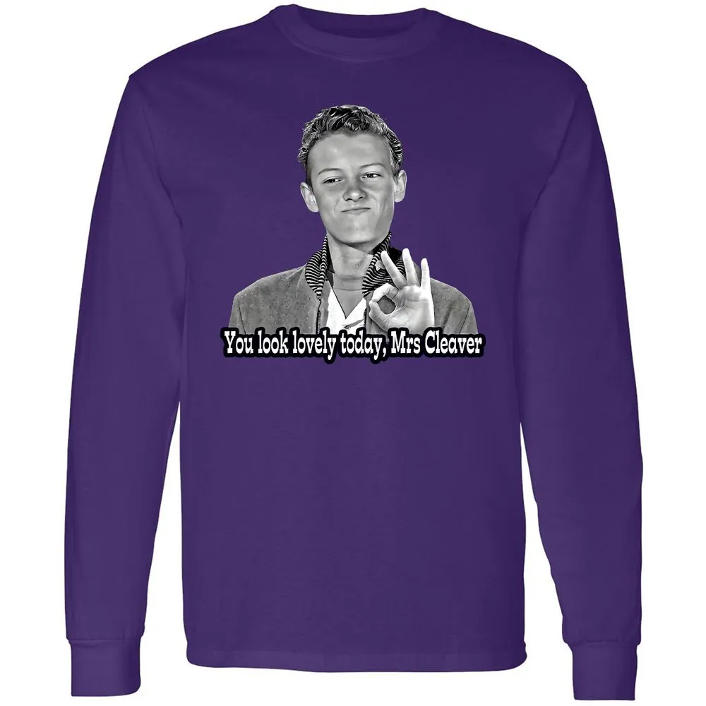 Long Sleeve T-Shirt - 9HQT5XKH - Purple - 13