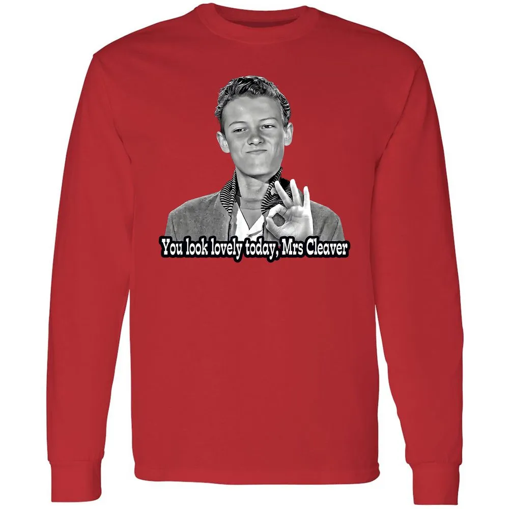 Long Sleeve T-Shirt - 9HQT5XKH - Red - 14