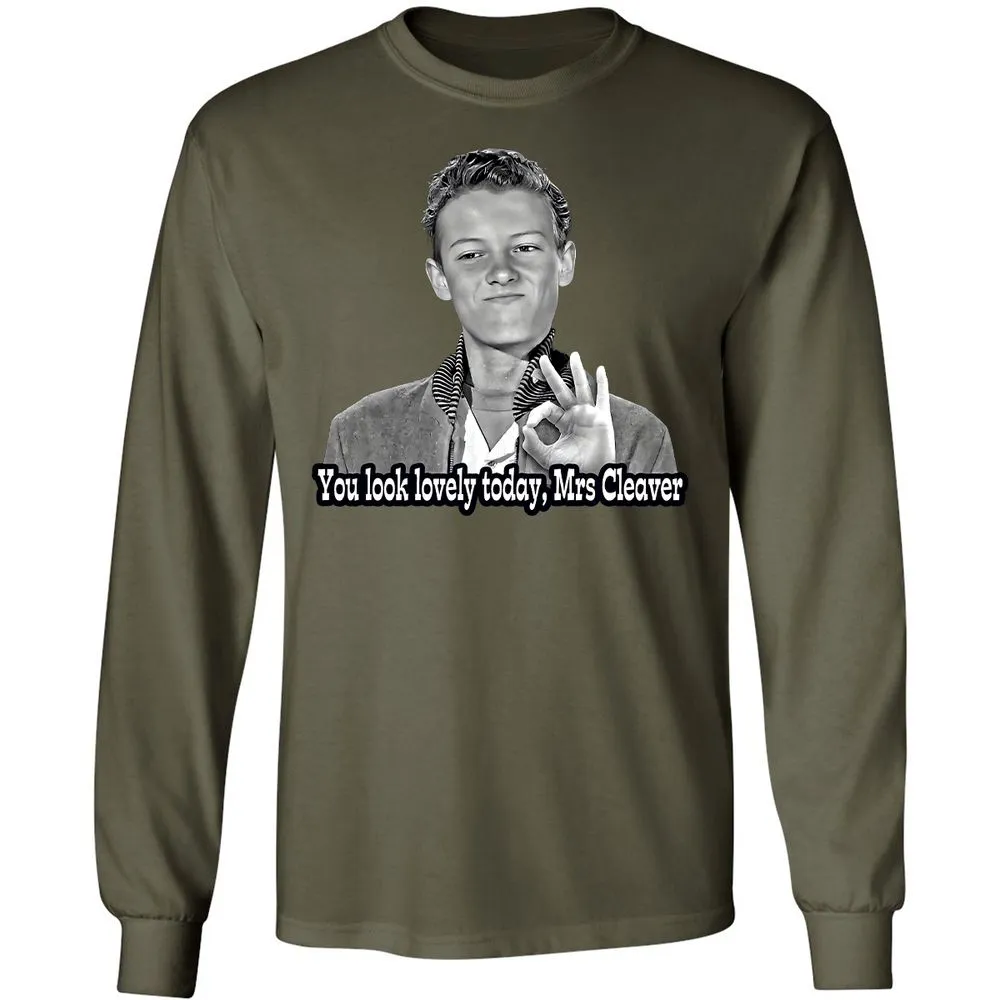 Long Sleeve T-Shirt - 9HQT5XKH - Military Green - 16