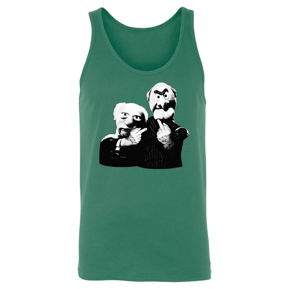 Statler and Waldorf Middle Finger - Kelly - 9