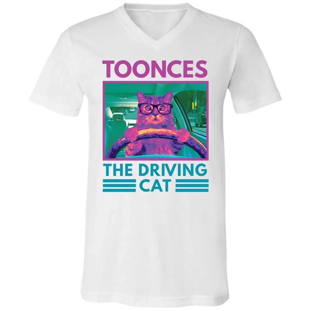 The Driving Cat - White - 5