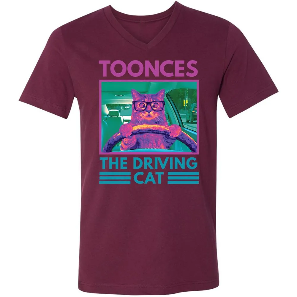 The Driving Cat - Maroon - 6