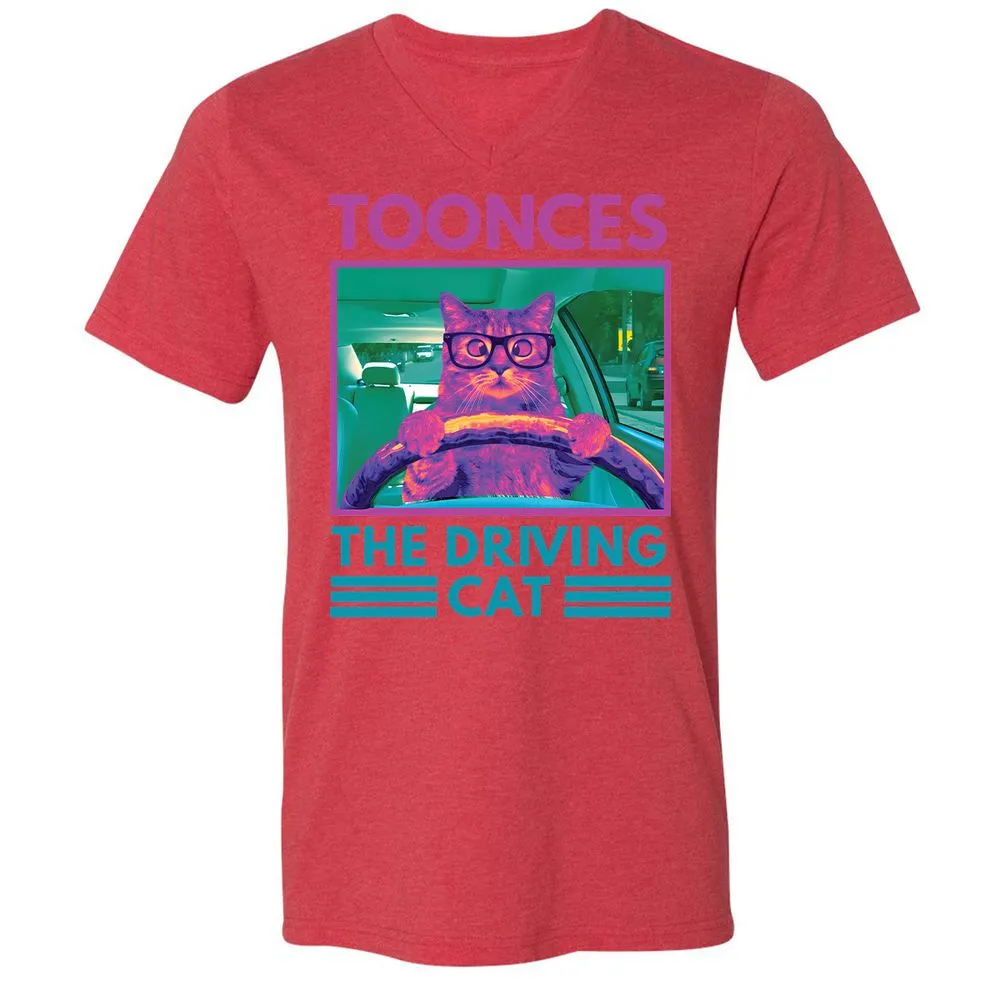 The Driving Cat - Heather Red - 16