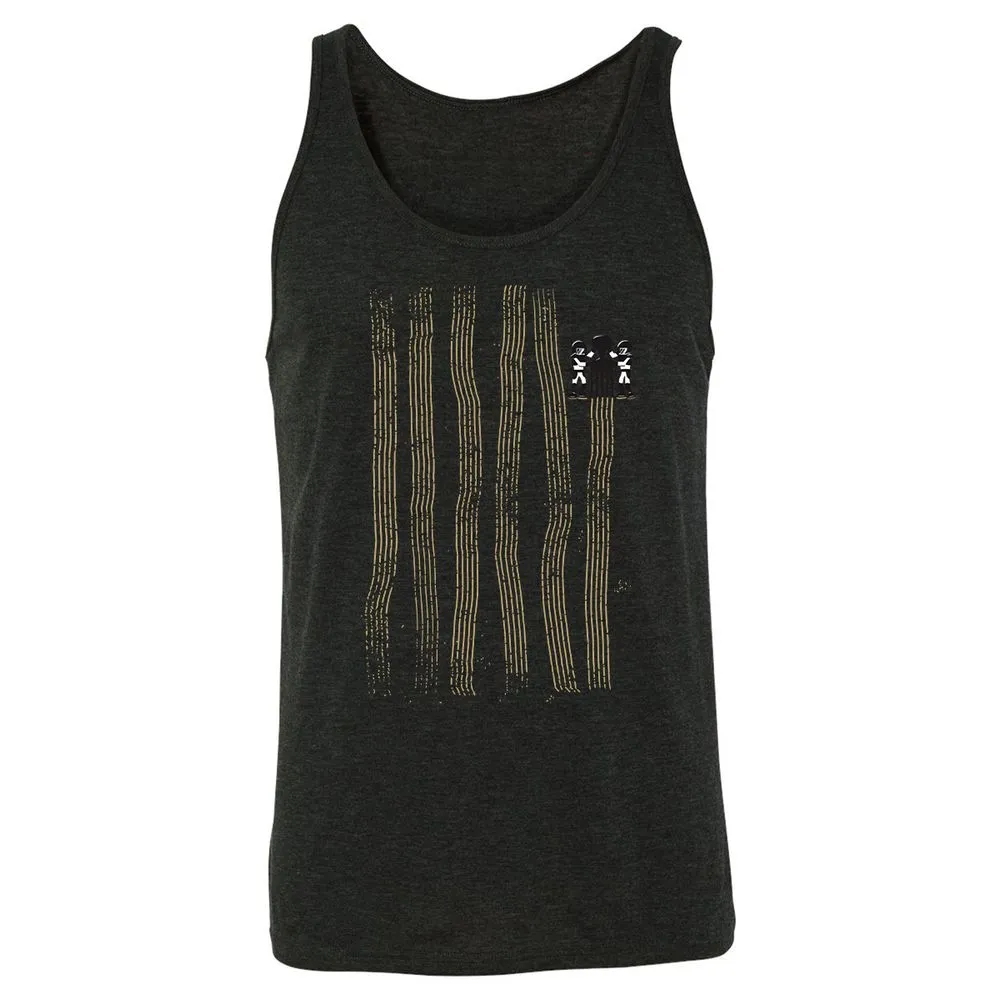 Unisex Jersey Tank - G6Y6NQZK - Charcoal Black Triblend - 5