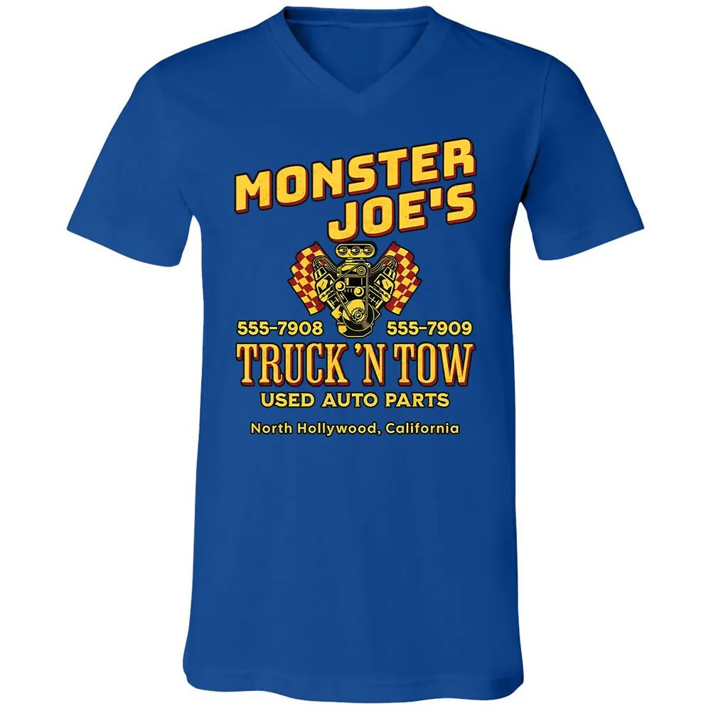 Unisex V-Neck T-Shirt - CDTQDTW2 - True Royal - 4