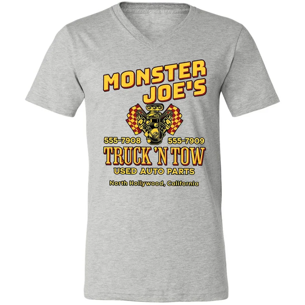 Unisex V-Neck T-Shirt - CDTQDTW2 - Athletic Heather - 7