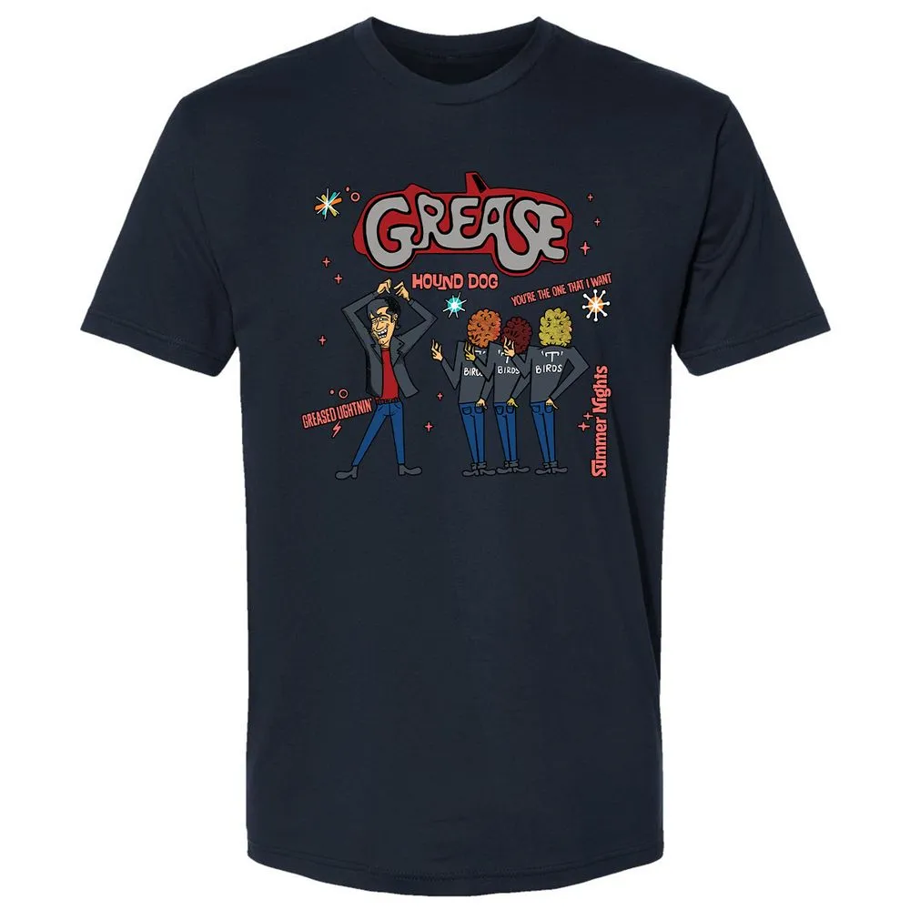 Grease Musical - Midnight Navy - 2