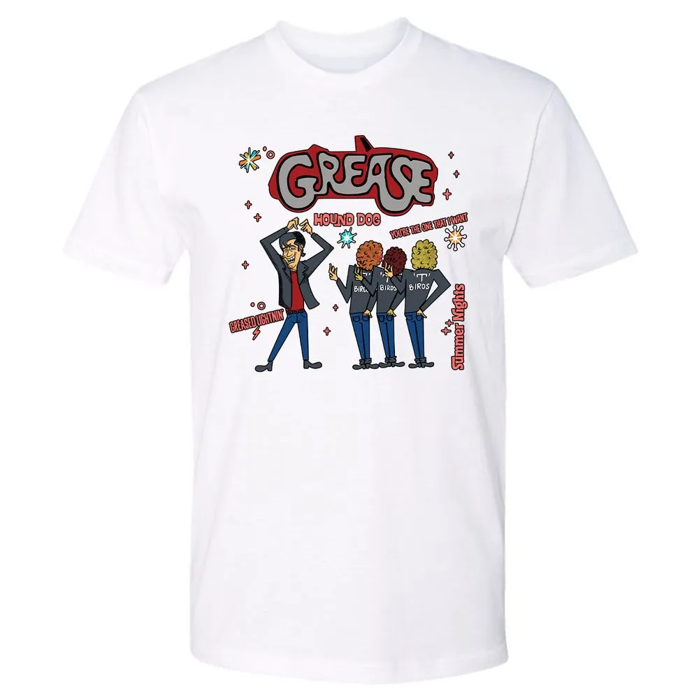 Grease Musical - White - 4