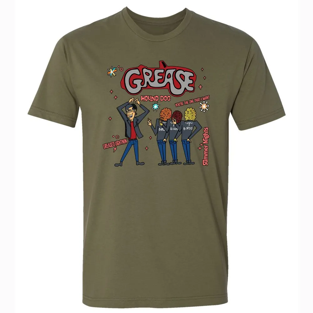 Grease Musical - Military Green - 5