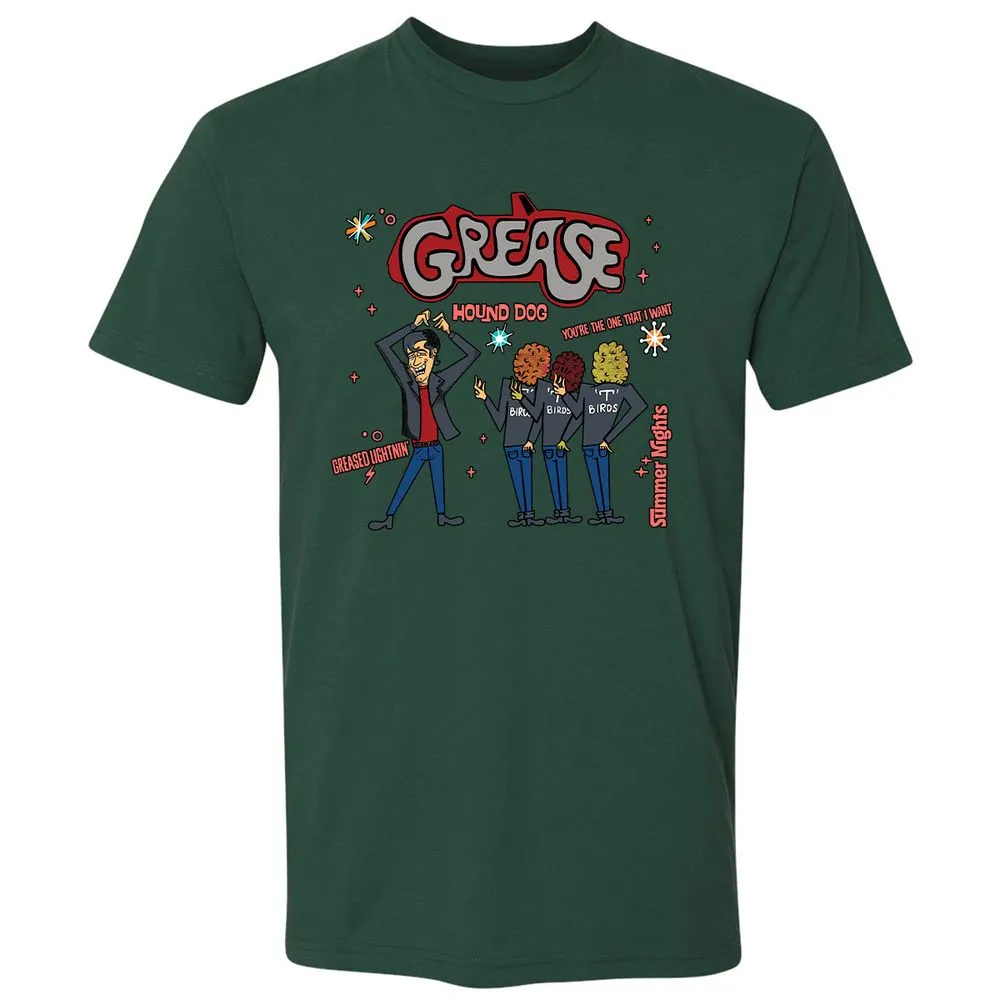 Grease Musical - Forest Green - 13