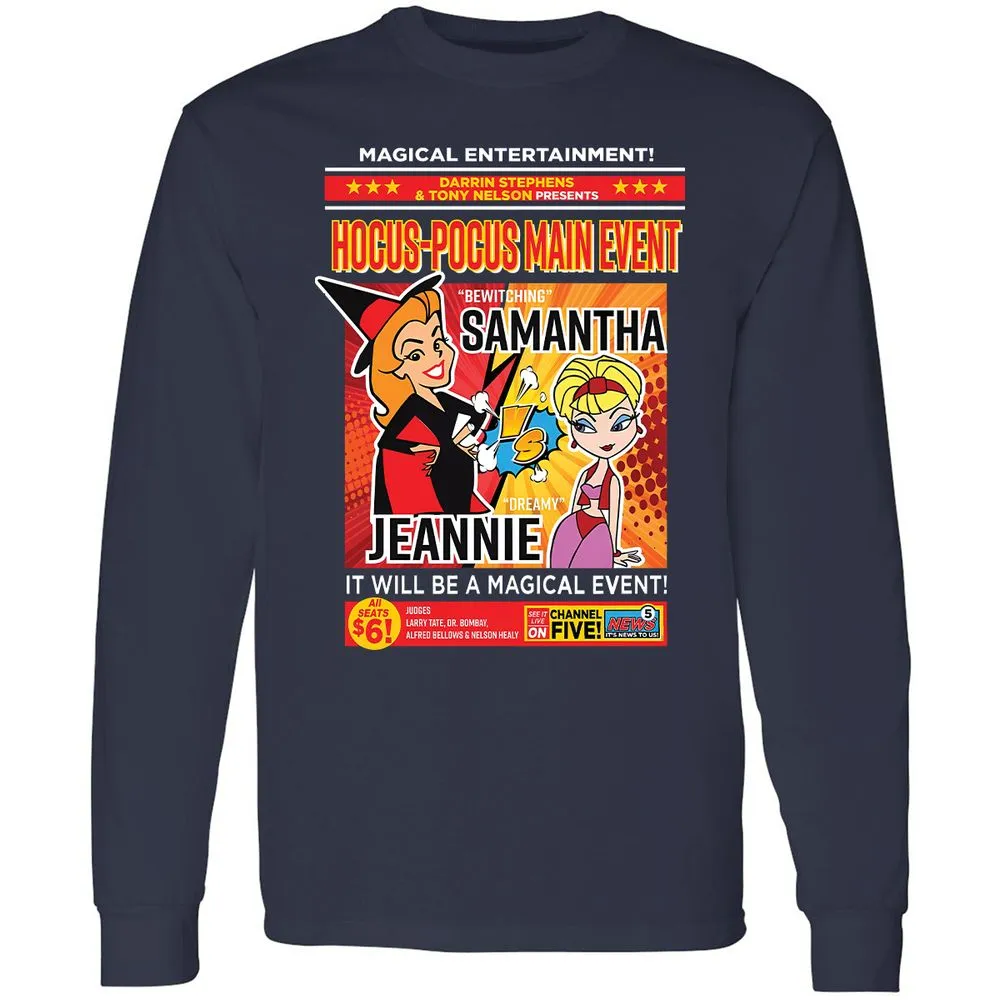 Long Sleeve T-Shirt - H57WBUNW - Navy - 2