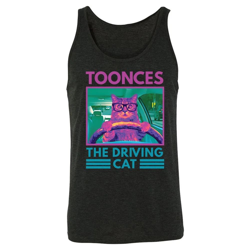 The Driving Cat - Charcoal Black Triblend - 5