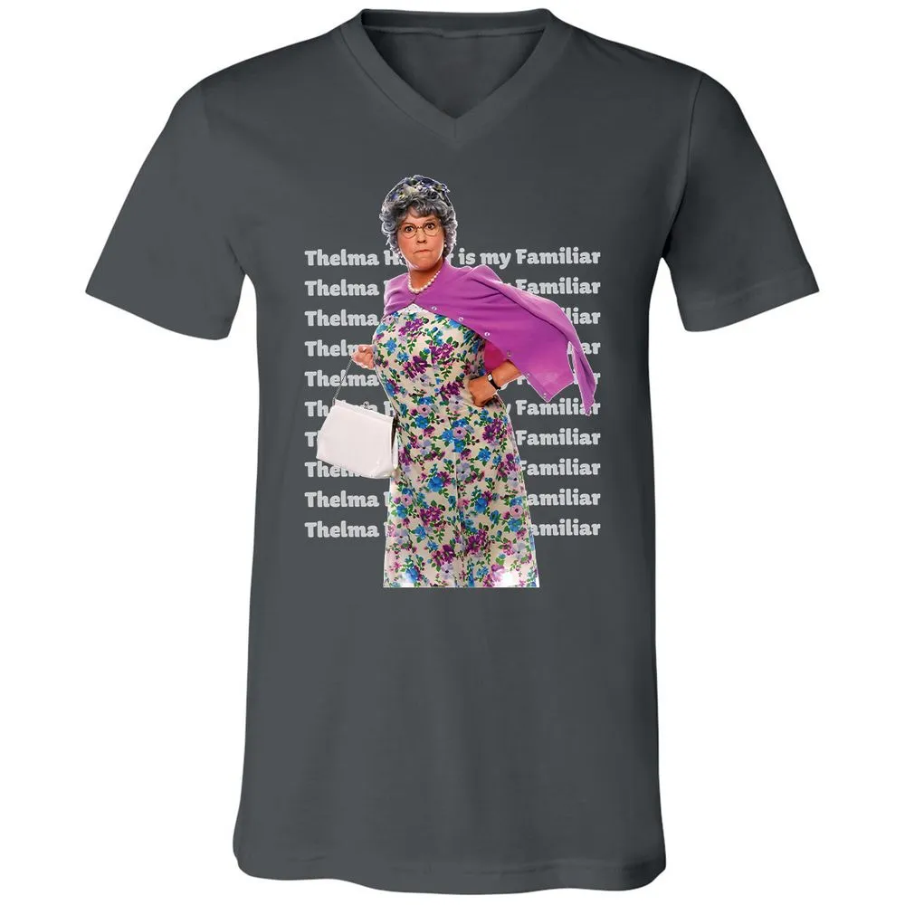 Unisex V-Neck T-Shirt - X4VU5J3U - Asphalt - 12