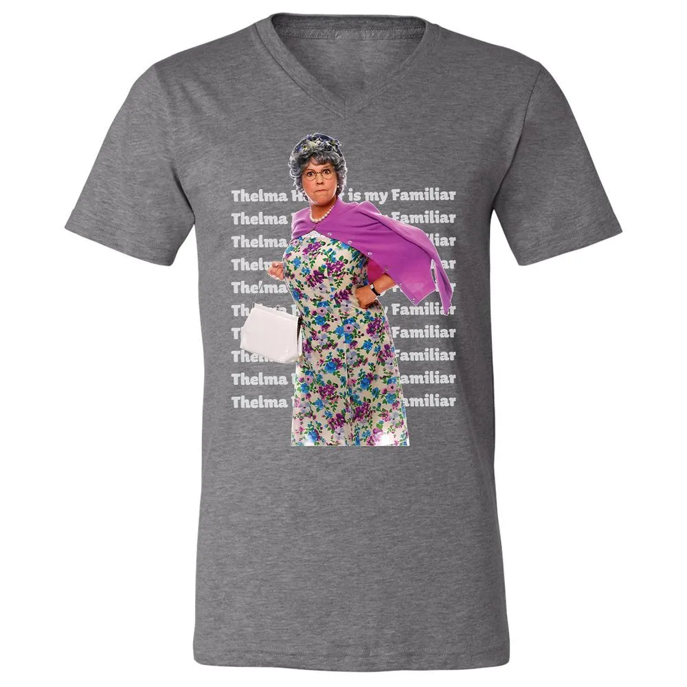 Unisex V-Neck T-Shirt - X4VU5J3U - Deep Heather - 13