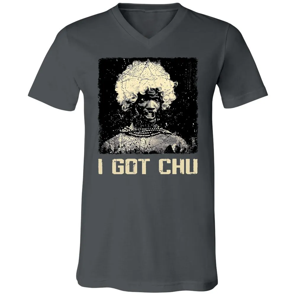 Unisex V-Neck T-Shirt - ZEMCYDUK - Asphalt - 12