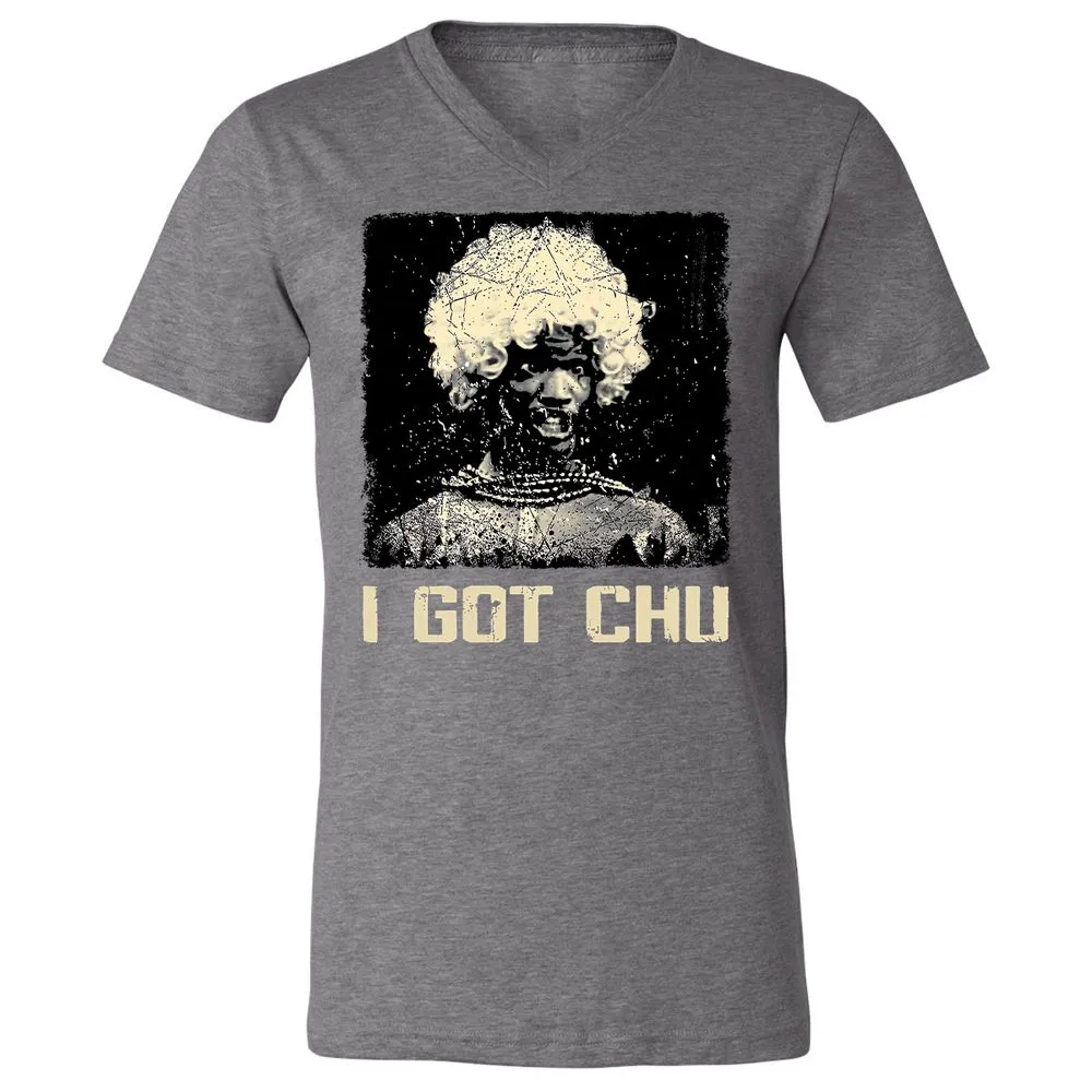 Unisex V-Neck T-Shirt - ZEMCYDUK - Deep Heather - 13