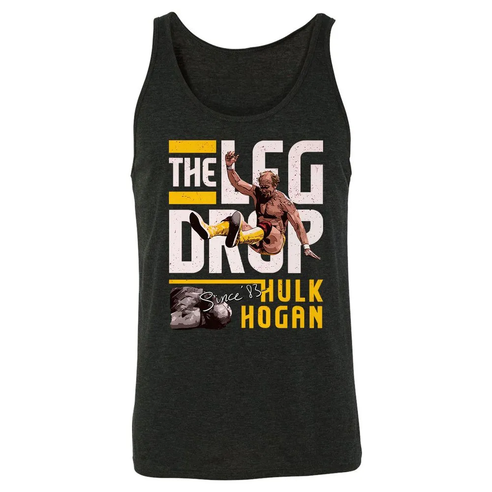 The Leg Drop - Charcoal Black Triblend - 5