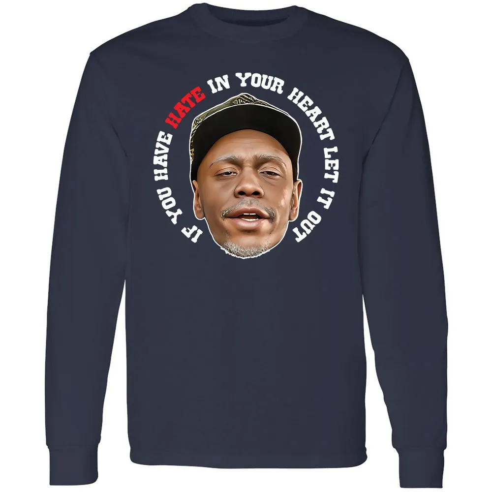 Long Sleeve T-Shirt - V6QH485N - Navy - 2