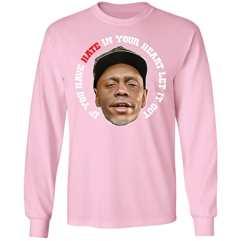 Long Sleeve T-Shirt - V6QH485N - Light Pink - 3