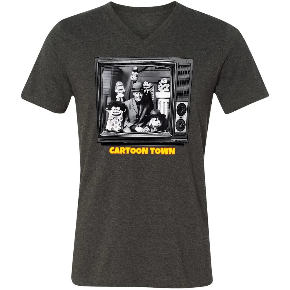 Cartoon Town - Dark Grey Heather - 8