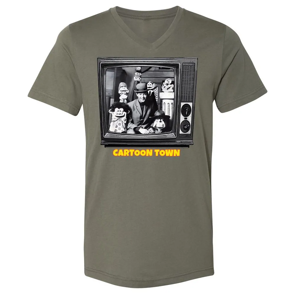 Cartoon Town - Military Green - 10