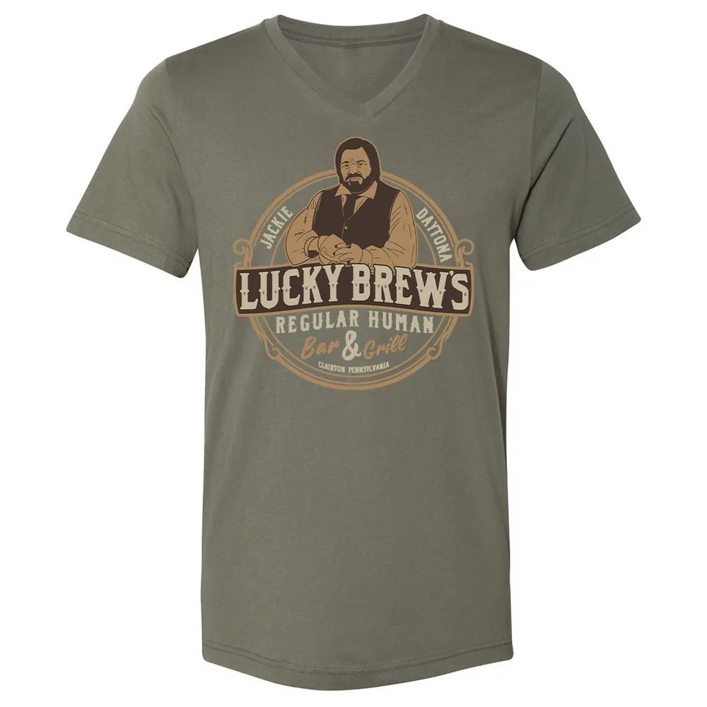 Unisex V-Neck T-Shirt - EQMM7HDG - Military Green - 10