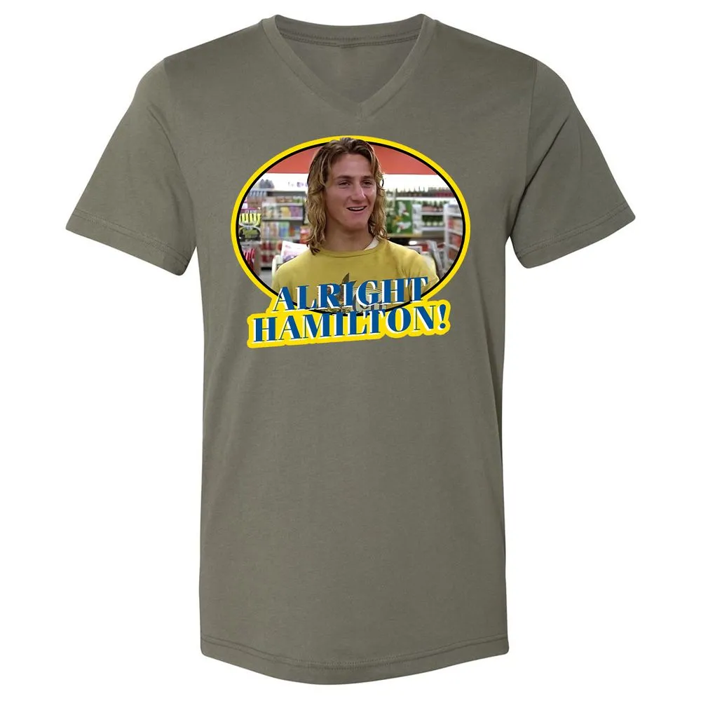 Unisex V-Neck T-Shirt - GE65QRAY - Military Green - 10