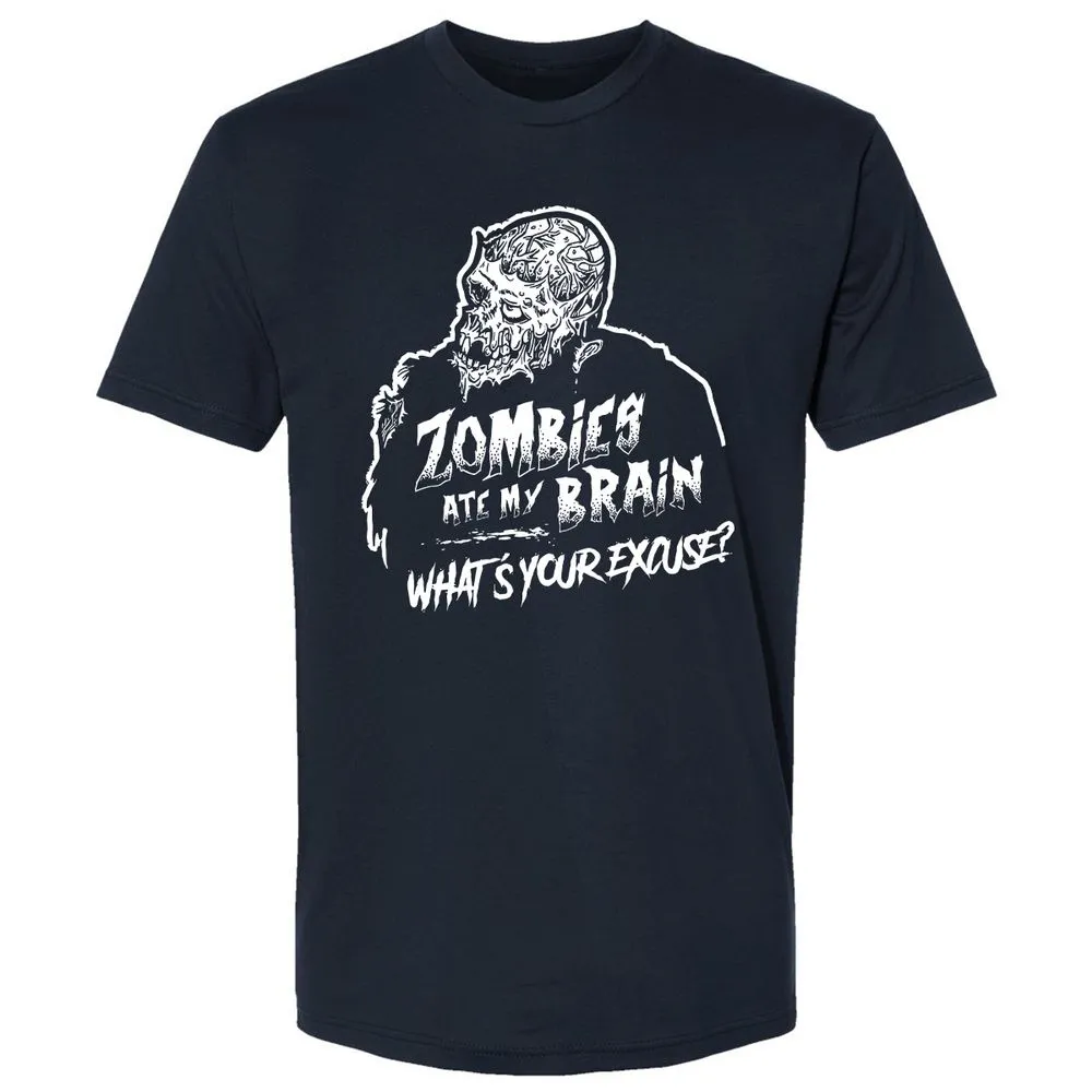 Zombies Ate My Brain - Midnight Navy - 2