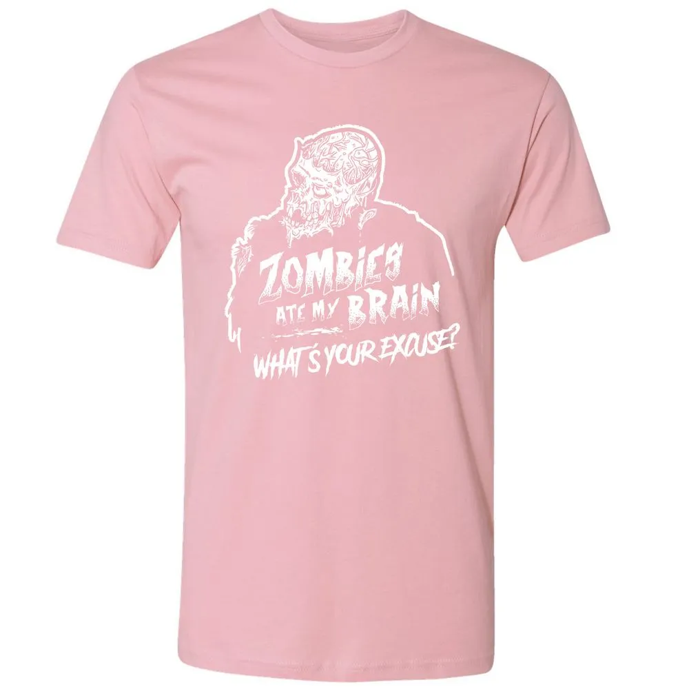 Zombies Ate My Brain - Light Pink - 3