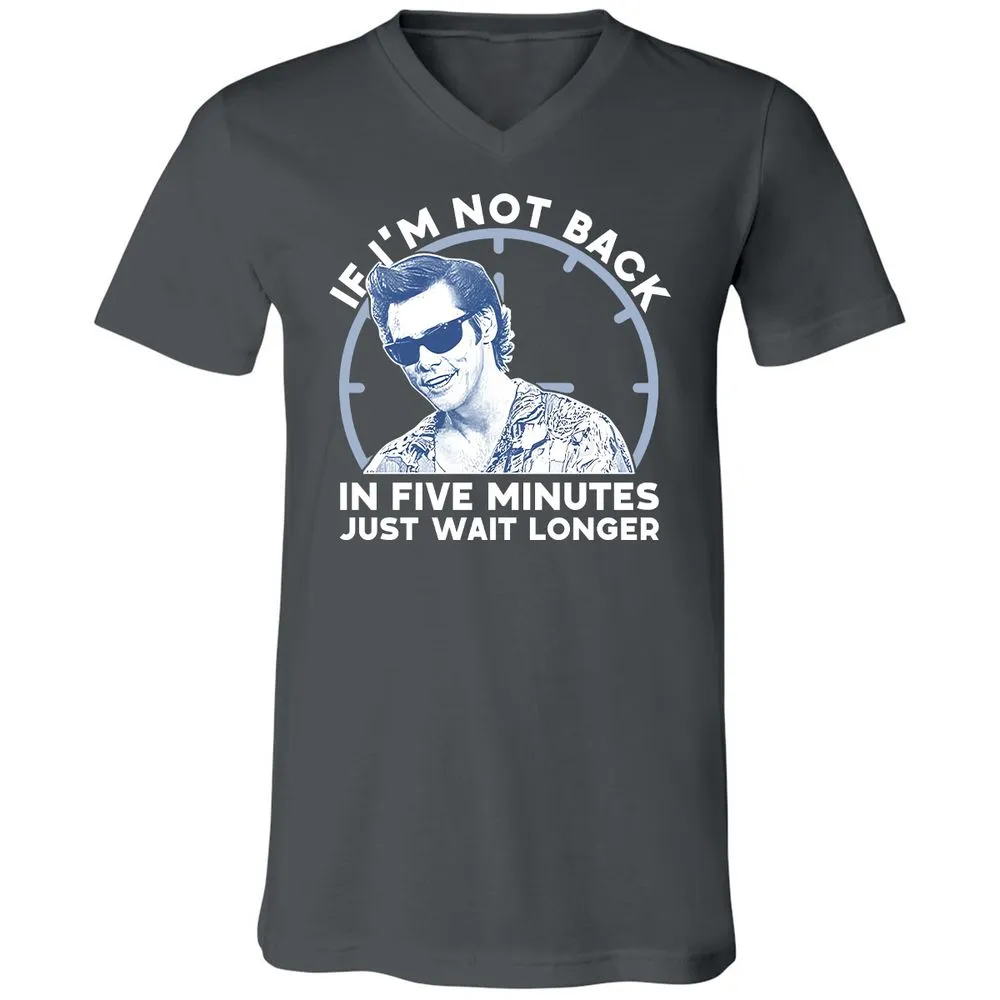 Unisex V-Neck T-Shirt - V52GJ5RZ - Asphalt - 12