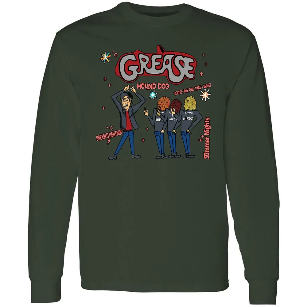 Grease Musical - Forest Green - 4