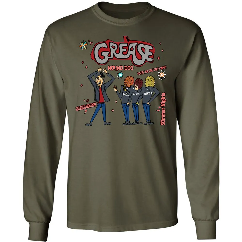 Grease Musical - Military Green - 16