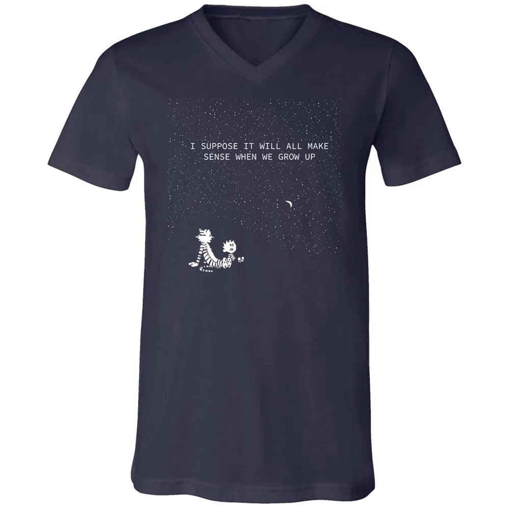Calvin and Hobbes Stars - Navy - 2