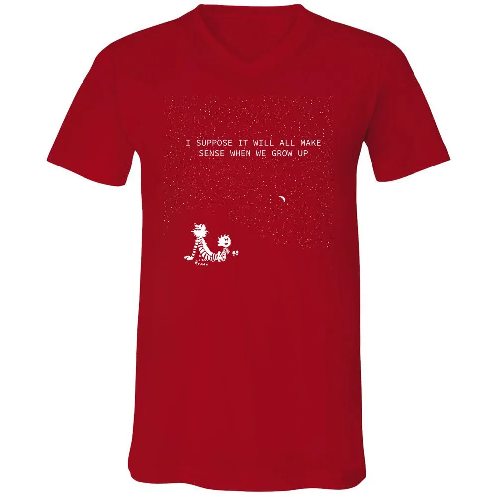 Calvin and Hobbes Stars - Red - 3