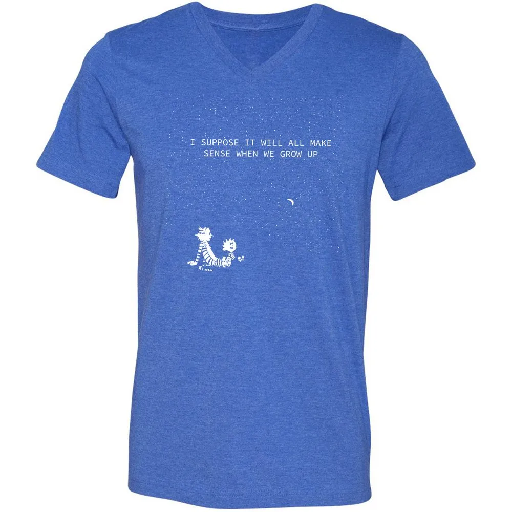 Calvin and Hobbes Stars - Heather True Royal - 14