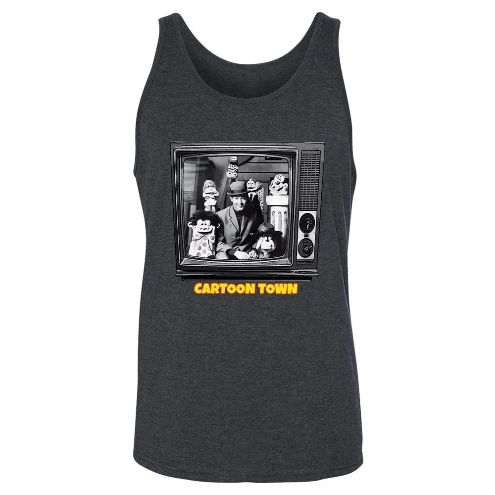 Cartoon Town - Dark Grey Heather - 6
