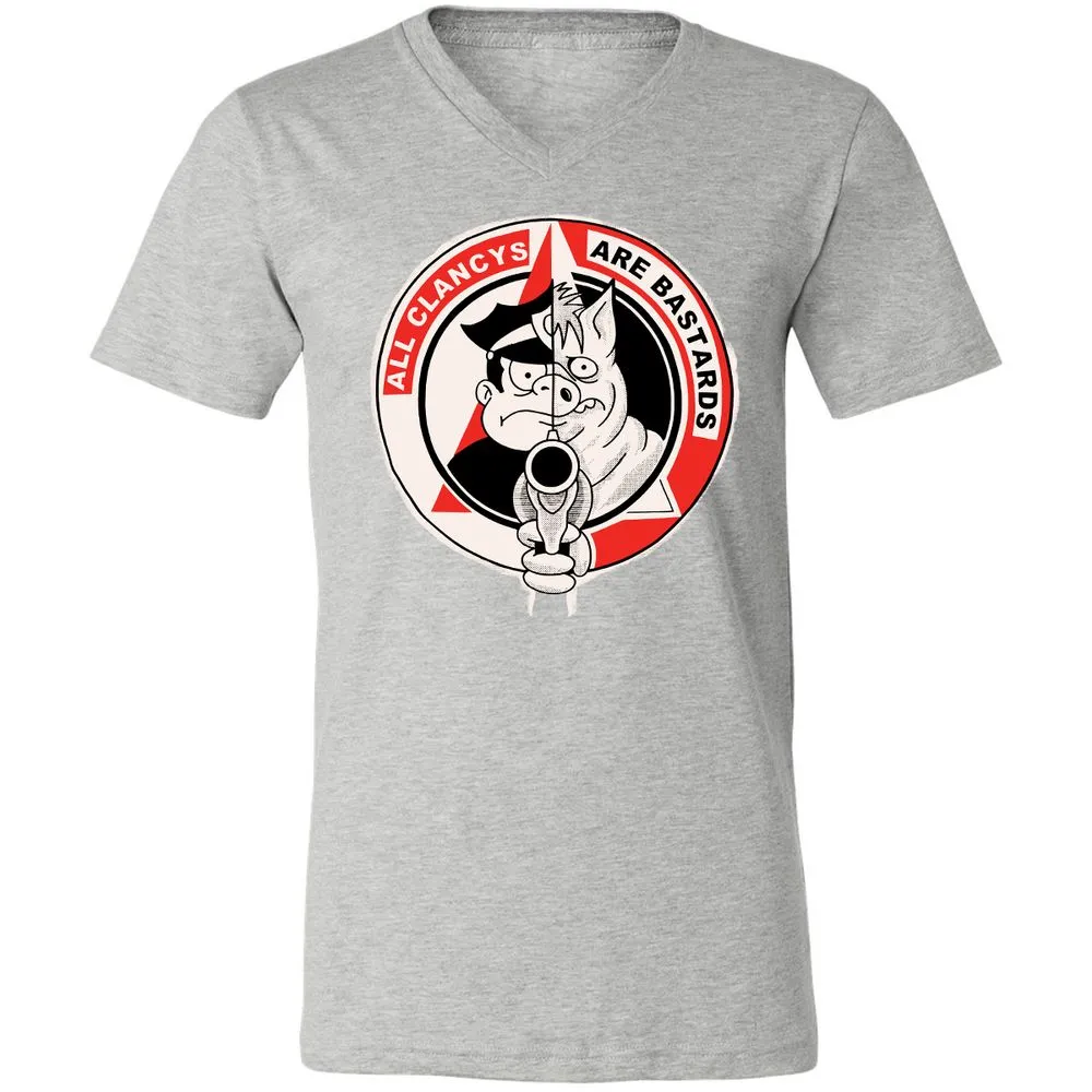 All Clancys Are Bastards - Athletic Heather - 7