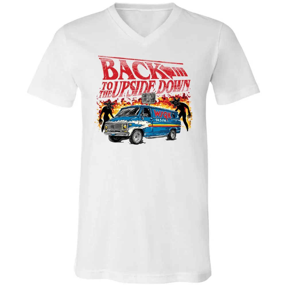 Unisex V-Neck T-Shirt - Z5DR4RDE - White - 5