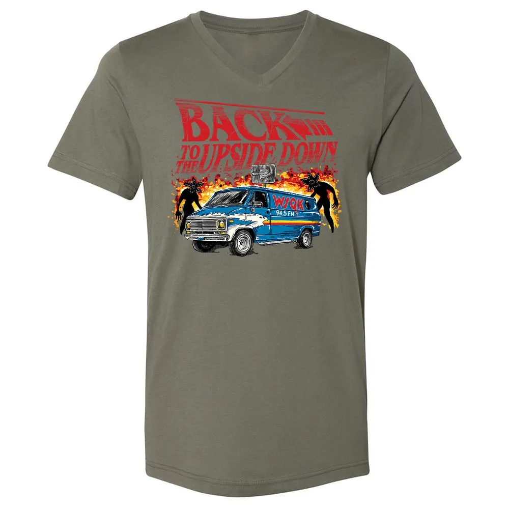 Unisex V-Neck T-Shirt - Z5DR4RDE - Military Green - 10