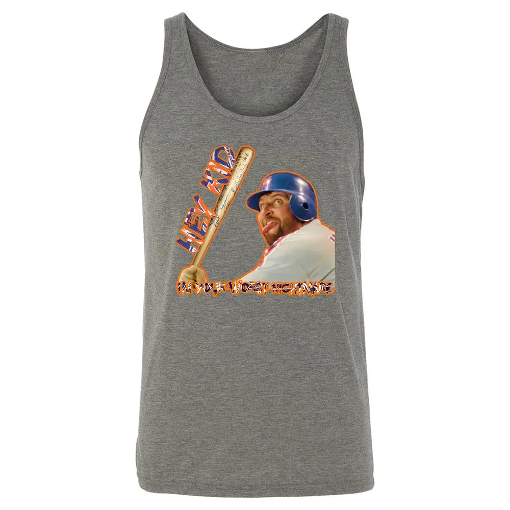 Unisex Jersey Tank - QZKMX6EG - Grey Triblend - 8