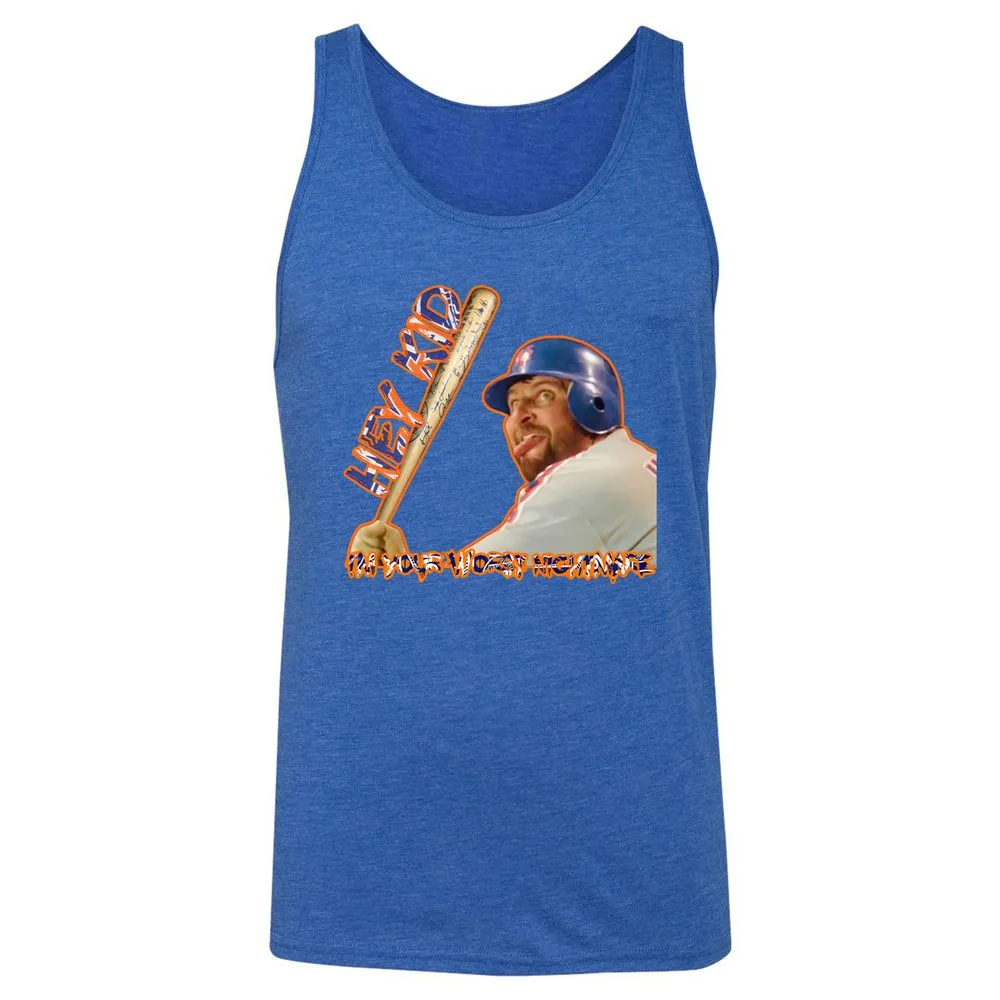 Unisex Jersey Tank - QZKMX6EG - True Royal Triblend - 12