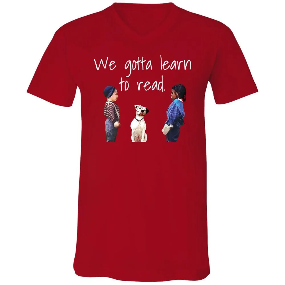 Unisex V-Neck T-Shirt - RB473FAD - Red - 3