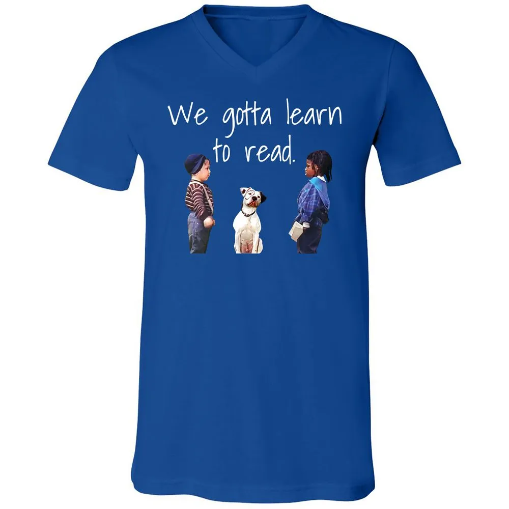 Unisex V-Neck T-Shirt - RB473FAD - True Royal - 4