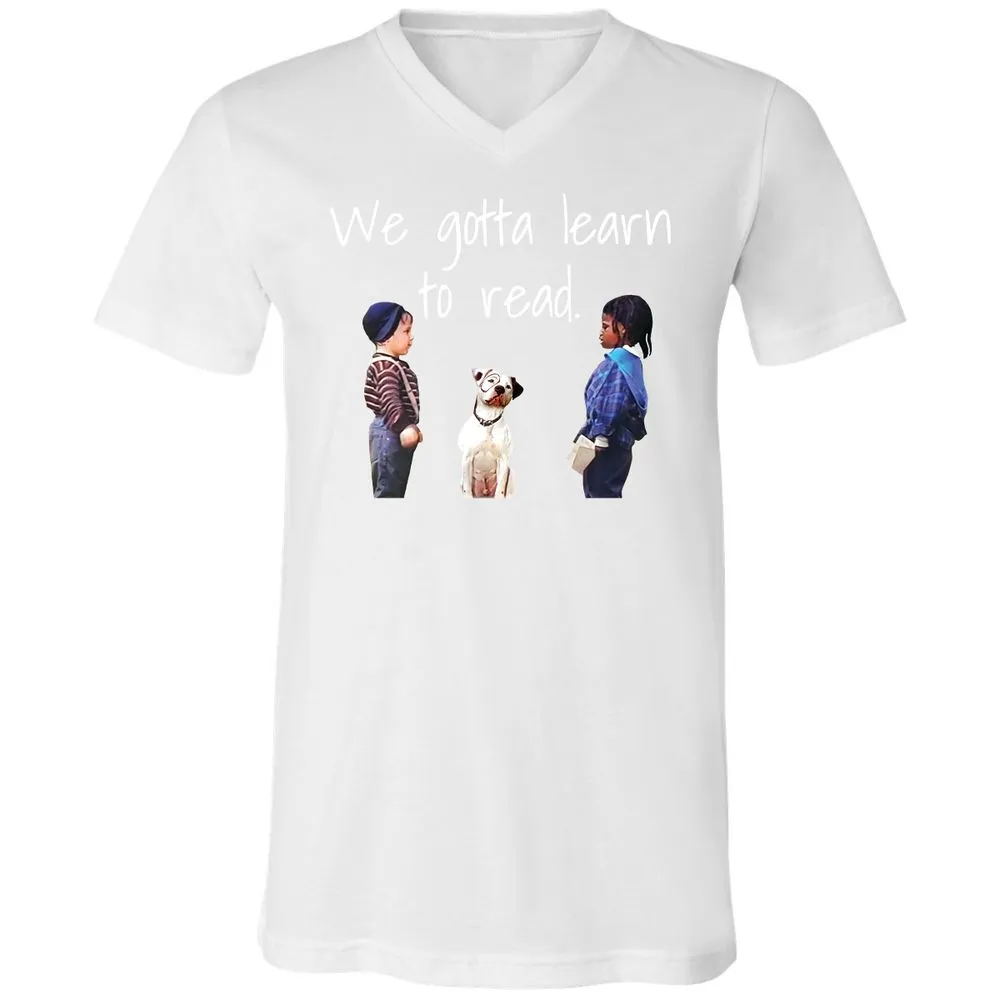 Unisex V-Neck T-Shirt - RB473FAD - White - 5