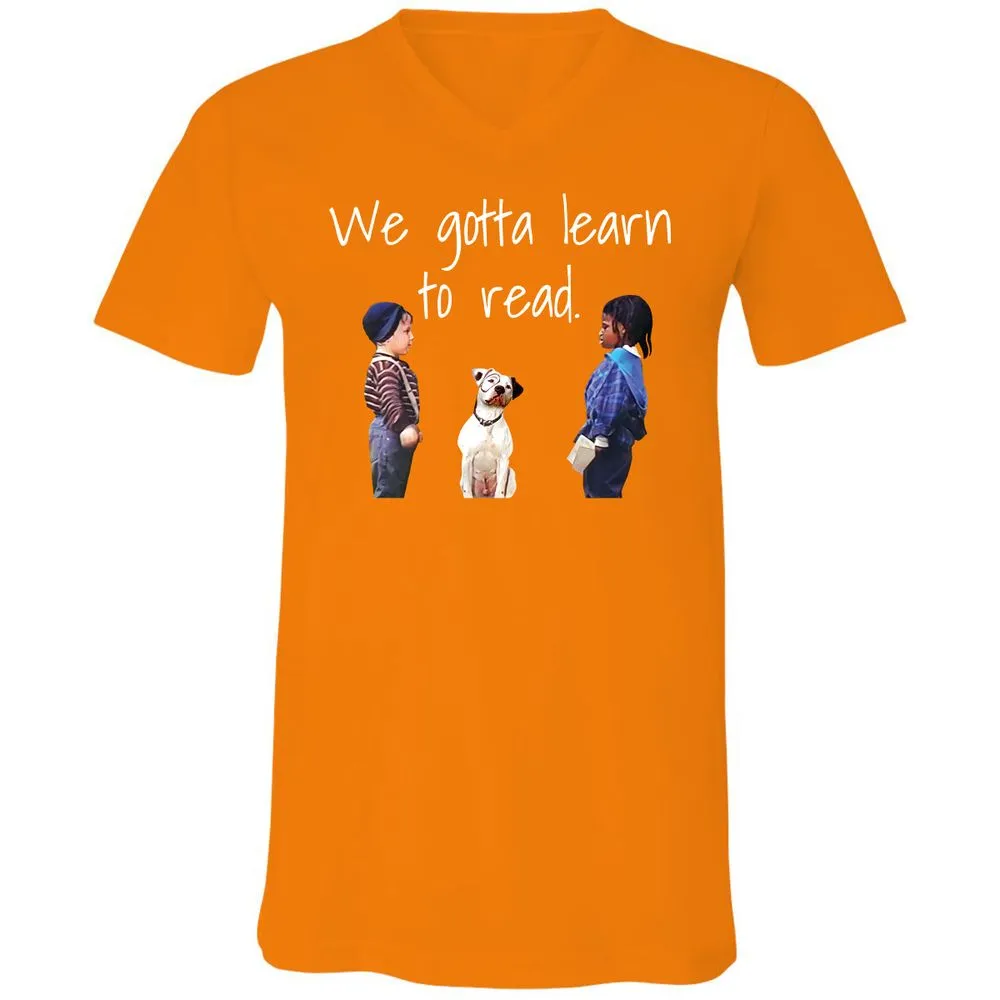 Unisex V-Neck T-Shirt - RB473FAD - Orange - 11